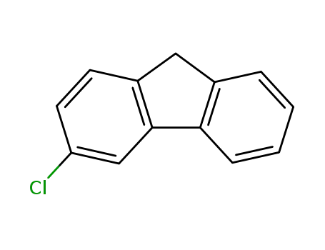 Molecular Structure of 91805-78-6 (9H-Fluorene, 3-chloro-)