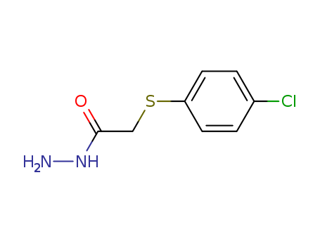 2-[(4-Chlorophenyl)sulfanyl]acetohydrazide 75150-40-2