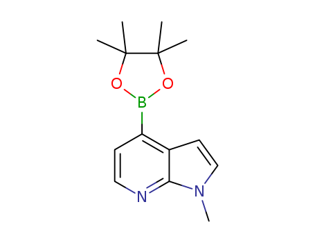 1-methyl-4-(tetramethyl-1,3,2-dioxaborolan-2-yl)-1H-pyrrolo[2,3-b]pyridine