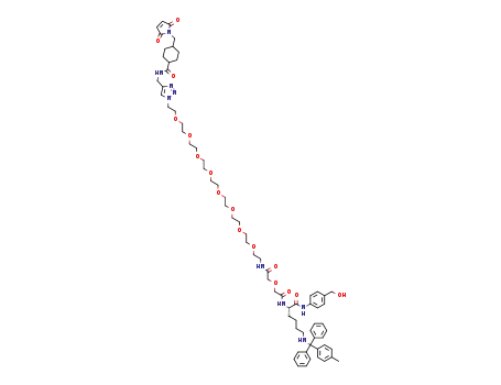 C<sub>70</sub>H<sub>95</sub>N<sub>9</sub>O<sub>16</sub>