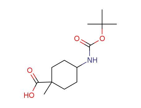 4-((tert-butoxycarbonyl)amino)-1-methylcyclohexanecarboxylic acid