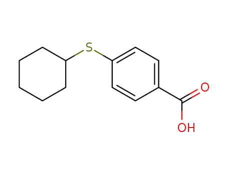 4-(cyclohexylthio)benzoic acid