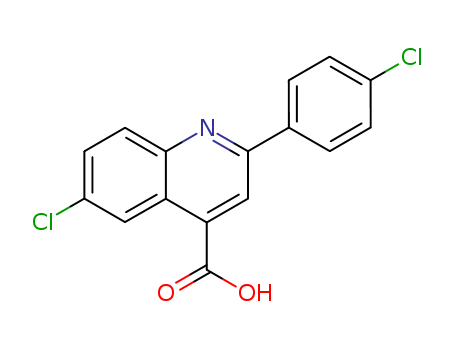 6-Chloro-2-(4-chlorophenyl)-4-quinolinecarboxylicacid