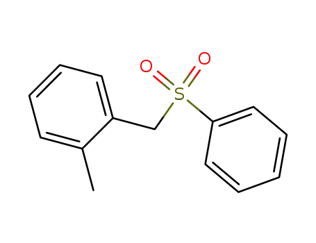 Molecular Structure of 71996-48-0 (1-METHYL-2-[(PHENYLSULFONYL)METHYL]BENZENE)