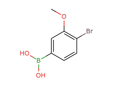 Molecular Structure of 1256345-59-1 (4-bromo-3-methoxyphenylboronic acid)