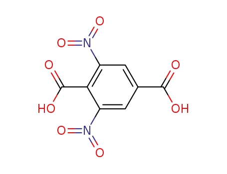 Molecular Structure of 69824-99-3 (2,6-dinitrobenzene-1,4-dicarboxylic acid)