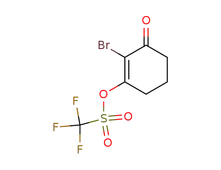 Methanesulfonic acid, trifluoro-, 2-bromo-3-oxo-1-cyclohexen-1-yl ester