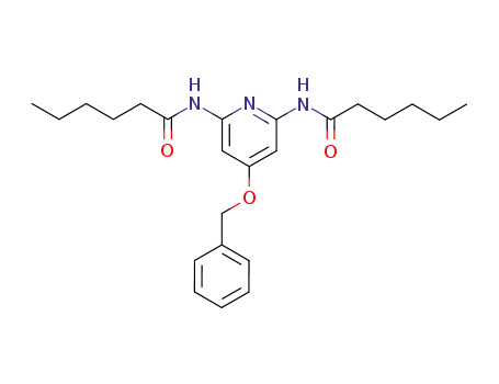 Hexanamide, N,N'-[4-(phenylmethoxy)-2,6-pyridinediyl]bis-