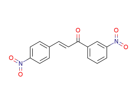 Molecular Structure of 131497-22-8 (4,3'-dinitro-<i>trans</i>-chalcone)