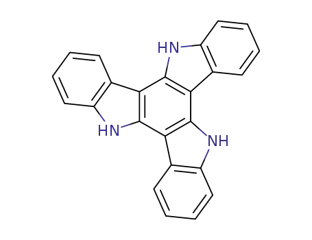 Molecular Structure of 109005-10-9 (10,15-Dihydro-5H-diindolo[3,2-a:3',2'-c]carbazole)