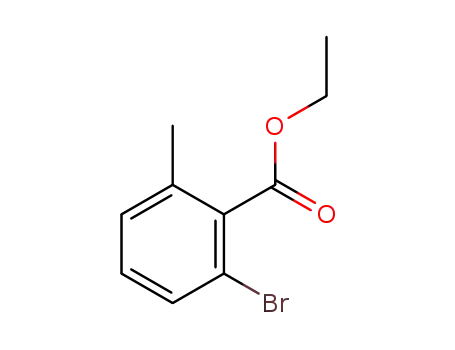 Molecular Structure of 1243389-08-3 (ethyl 2-bromo-6-methylbenzoate)