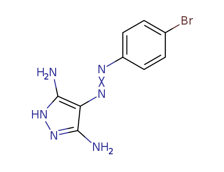 1H-Pyrazole-3,5-diamine, 4-[(4-bromophenyl)azo]-