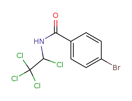 Benzamide, 4-bromo-N-(1,2,2,2-tetrachloroethyl)-