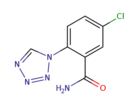 5-CHLORO-2-(1H-TETRAZOL-1-YL)BENZAMIDE