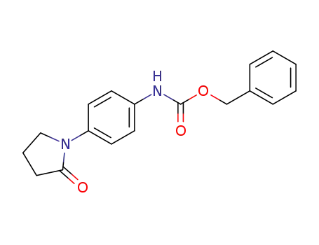 Molecular Structure of 348626-48-2 (benzyl [4-(2-oxopyrrolidin-1-yl)phenyl]carbamate)