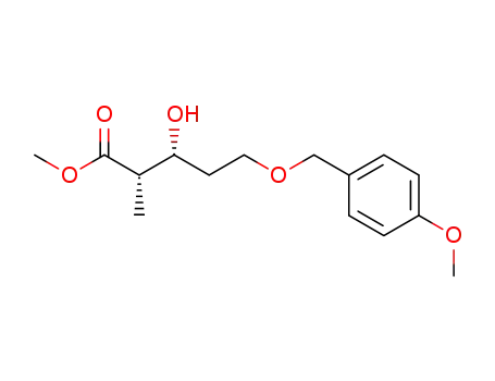 (2S,3R)-3-Hydroxy-5-(4-methoxy-benzyloxy)-2-methyl-pentanoic acid methyl ester