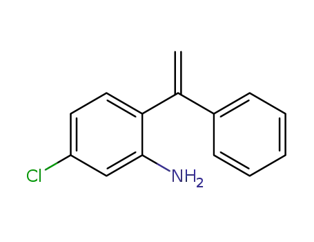 Benzenamine, 5-chloro-2-(1-phenylethenyl)-
