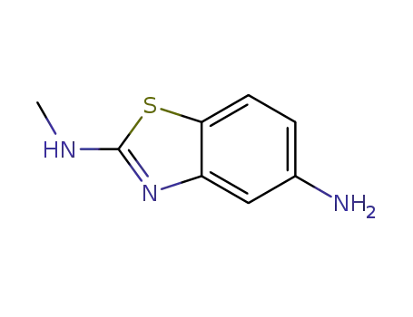 2,5-벤조티아졸디아민, N2-메틸-(9CI)