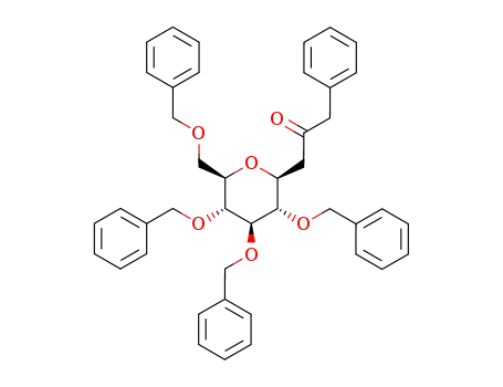 1-C-(2,3,4,6-tetra-O-benzyl-β-D-glucopyranosyl)-3-phenylacetone