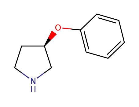 Molecular Structure of 857279-33-5 ((R)-3-PHENOXYPYRROLIDINE)