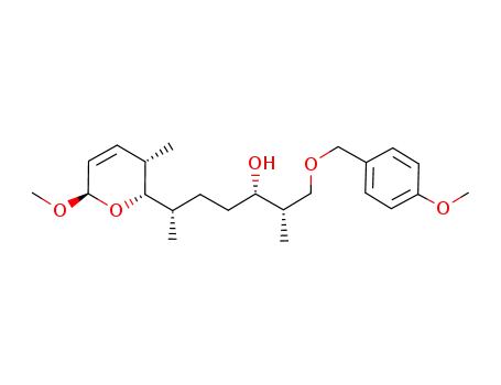 (2S,3S,6S)-6-[(2S,3S,6R)-(6-methoxy-3-methyl-3,6-dihydro-2H-pyran-2-yl)-1-(4-methoxybenzyloxy)]-2-methylheptan-3-ol