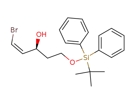 1-Penten-3-ol, 1-bromo-5-[[(1,1-dimethylethyl)diphenylsilyl]oxy]-,
(1Z,3S)-