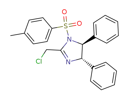 (4S,5S)-2-(chloromethyl)-4,5-dihydro-4,5-diphenyl-1-tosyl-1H-imidazole