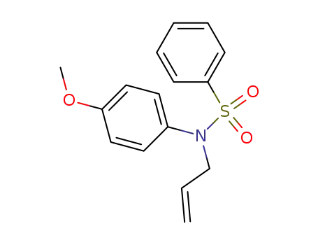 Molecular Structure of 30765-81-2 (N-allyl-N-(4-methoxyphenyl)benzenesulfonamide)