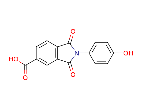 2-(4-HYDROXYPHENYL)-1,3-DIOXO-2,3-DIHYDRO-1H-ISOINDOLE-5-CARBOXYLIC ACID