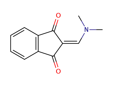 Molecular Structure of 28752-91-2 (2-(dimethylaminomethylidene)indene-1,3-dion)