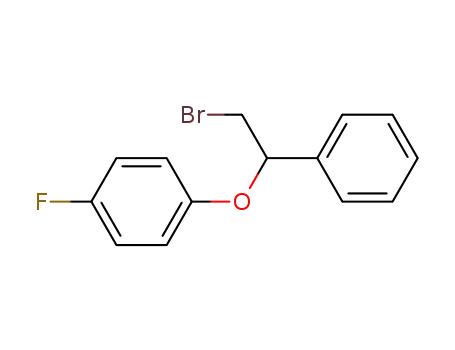 2-(4-fluorophenoxy)-2-phenyl-ethyl bromide