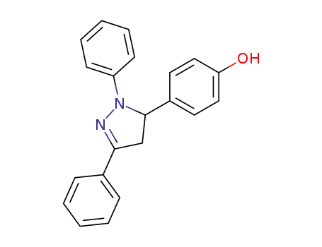 Phenol, 4-(4,5-dihydro-1,3-diphenyl-1H-pyrazol-5-yl)-
