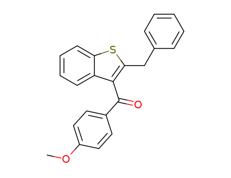 Methanone, (4-methoxyphenyl)[2-(phenylmethyl)benzo[b]thien-3-yl]-