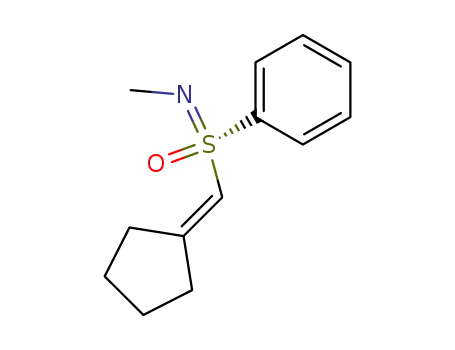 (-)-(S)-S-(cyclopentylidenemethyl)-N-methyl-S-phenylsulfoximine