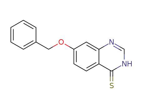 4(1H)-Quinazolinethione, 7-(phenylmethoxy)-
