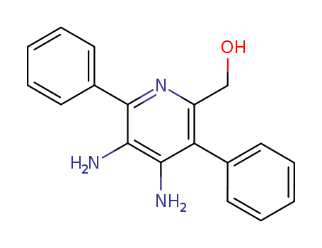 3,4-diamino-2,5-diphenyl-6-hydroxymethyl pyridine