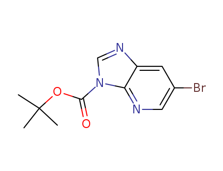3H-Imidazo[4,5-b]pyridine-3-carboxylic acid, 6-bromo-, 1,1-dimethylethyl ester