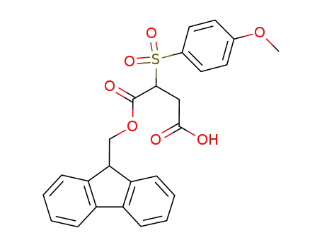 4-((9H-fluoren-9-yl)methoxy)-3-(4-methoxyphenylsulfonyl)-4-oxobutanoic acid