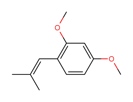 Molecular Structure of 798559-93-0 (2,4-dimethoxy-1-(2-methyl-propenyl)-benzene)