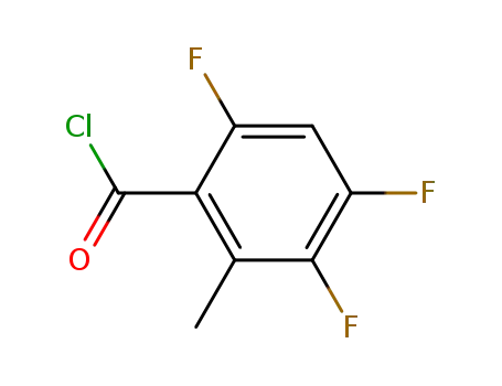 2-methyl-3,4,6-trifluorobenzoyl chloride