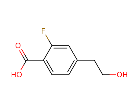 2-Fluoro-4-(2-hydroxy-ethyl)-benzoic acid