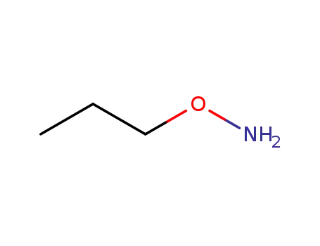 Molecular Structure of 5792-43-8 (Propoxyamine)