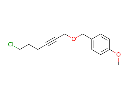 6-chloro-1-(4-methoxyphenyl)methoxy-2-hexyne