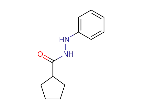 Molecular Structure of 103490-49-9 (Cyclopentanecarboxylic acid, 2-phenylhydrazide)