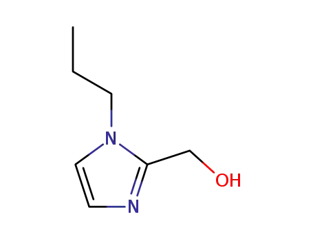 Molecular Structure of 143886-50-4 (1H-Imidazole-2-methanol, 1-propyl-)