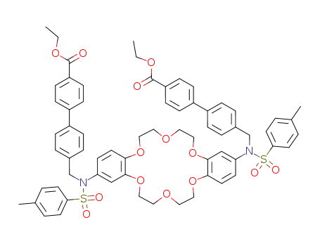 Molecular Structure of 106509-00-6 (C<sub>66</sub>H<sub>66</sub>N<sub>2</sub>O<sub>14</sub>S<sub>2</sub>)
