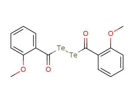 Molecular Structure of 111289-49-7 (bis(2-methoxybenzoyl) ditelluride)