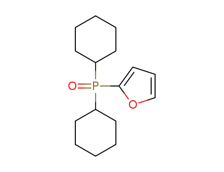 Molecular Structure of 1415212-06-4 (2-furyl-di(c-hexyl)phosphine oxide)