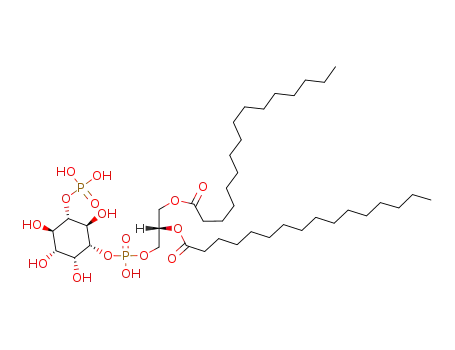 D-myo-Inositol, 1-(2R)-2,3-bis(1-oxohexadecyl)oxypropyl hydrogen phosphate 3-(dihydrogen phosphate)