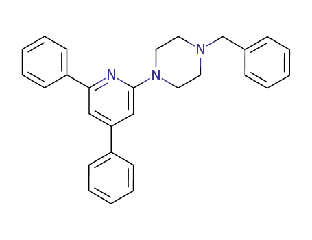 Piperazine, 1-(4,6-diphenyl-2-pyridinyl)-4-(phenylmethyl)-
